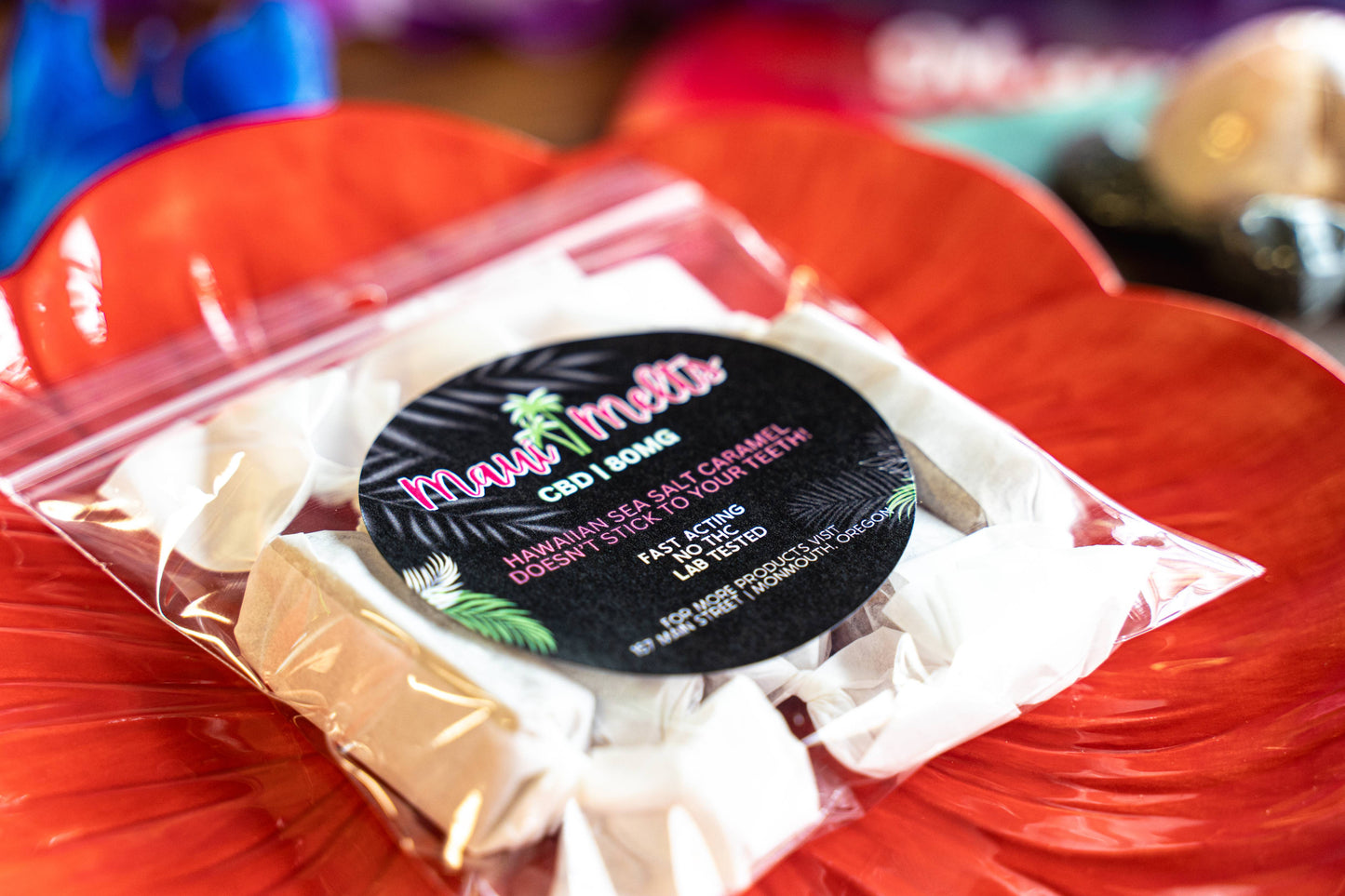 CBD Caramel Bites, 80mg - 5 Pieces