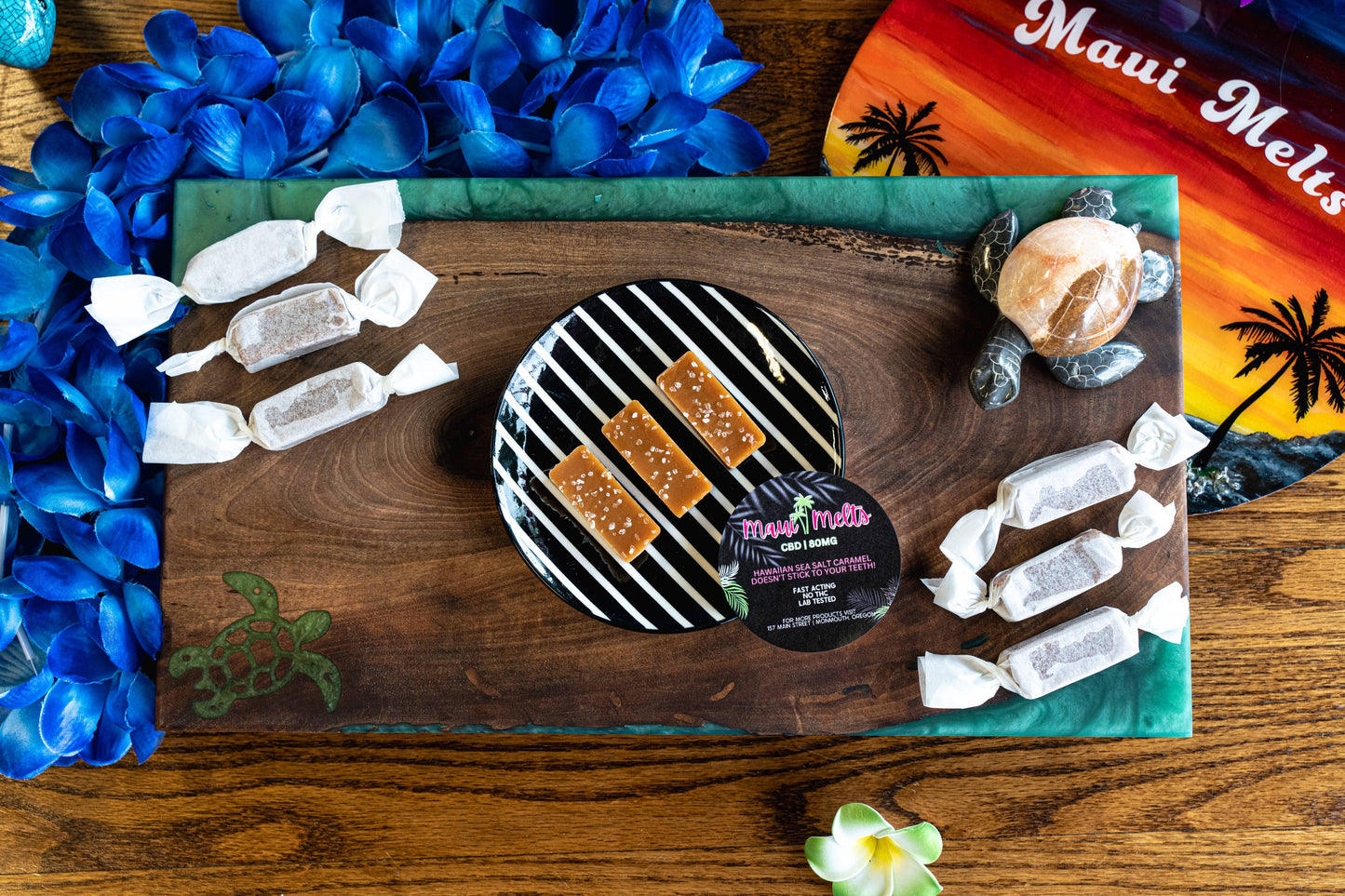 CBD Caramel Bites, 80mg - 5 Pieces