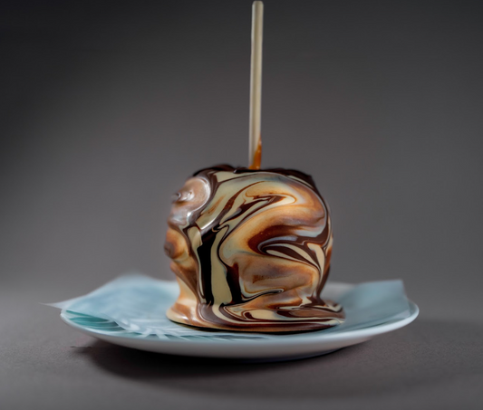 Marbled Caramel Apple