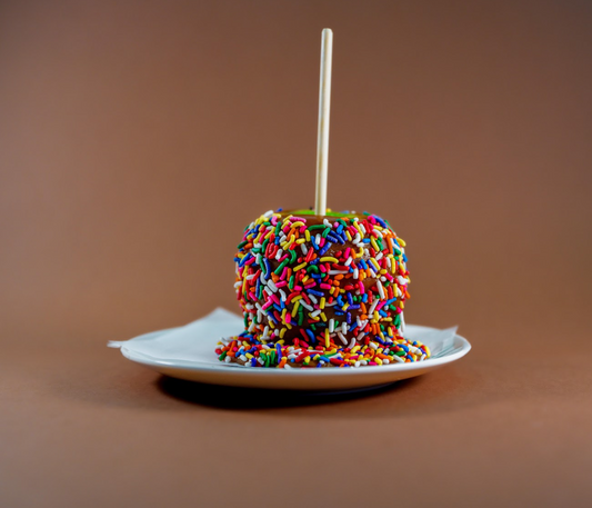 Sprinkle Caramel Apple